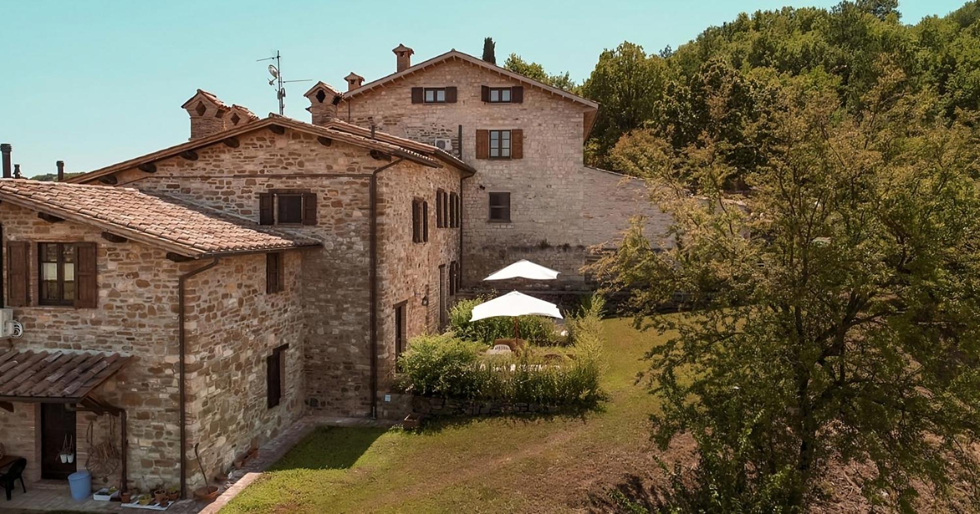 Fonte Chiara Villa Gubbio Dış mekan fotoğraf